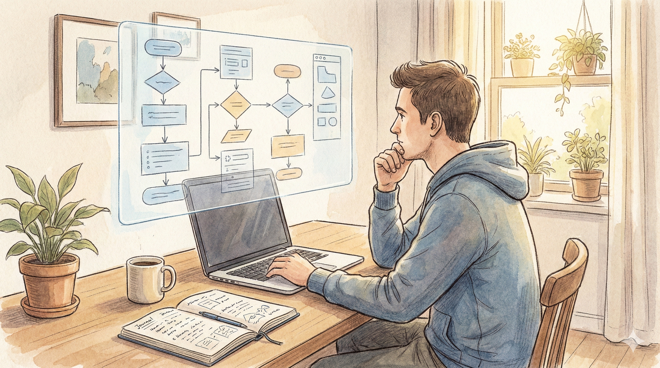 코드를 쓰지 않는 개발자